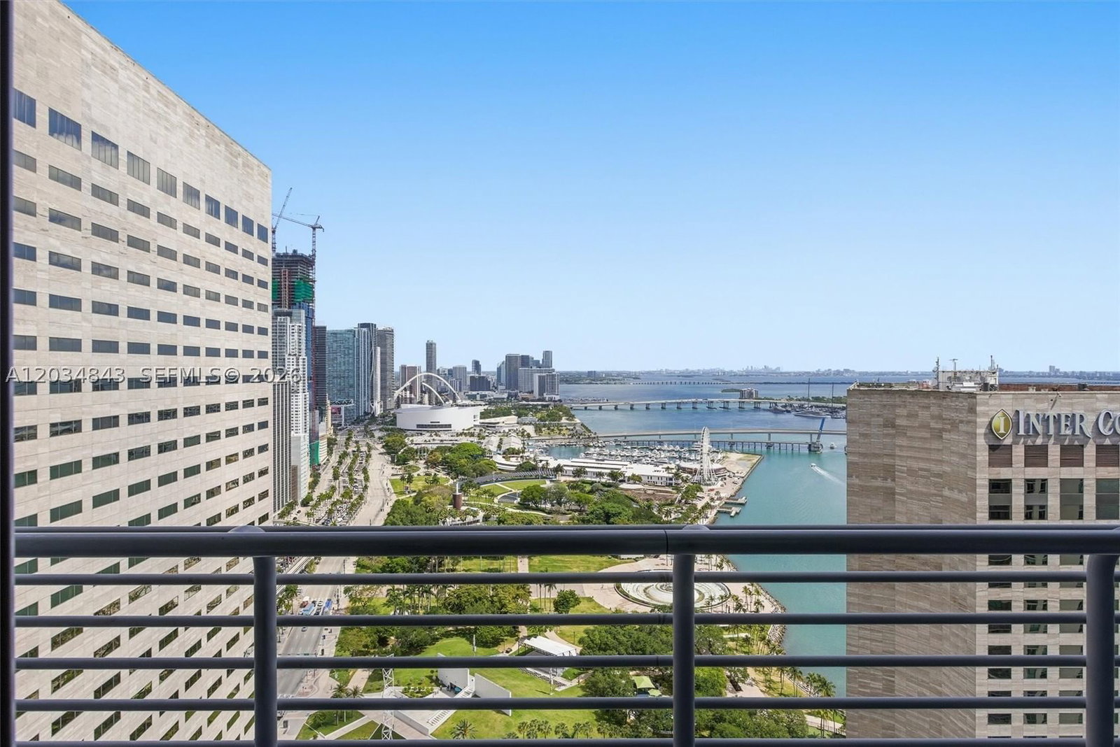 Real estate property located at 325 Biscayne Blvd #4022, Miami-dade, One Miami West Condo, Miami, FL