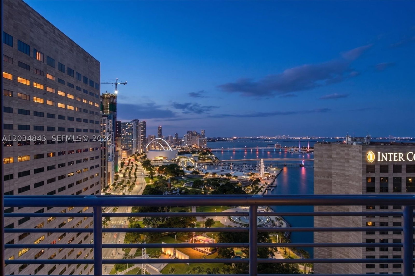 Real estate property located at 325 Biscayne Blvd #4022, Miami-dade, One Miami West Condo, Miami, FL