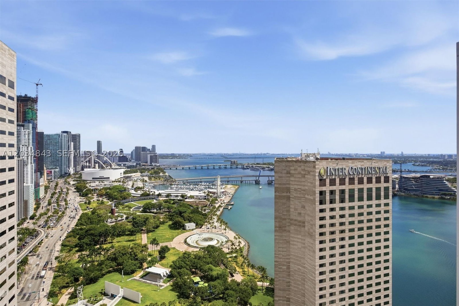 Real estate property located at 325 Biscayne Blvd #4022, Miami-dade, One Miami West Condo, Miami, FL