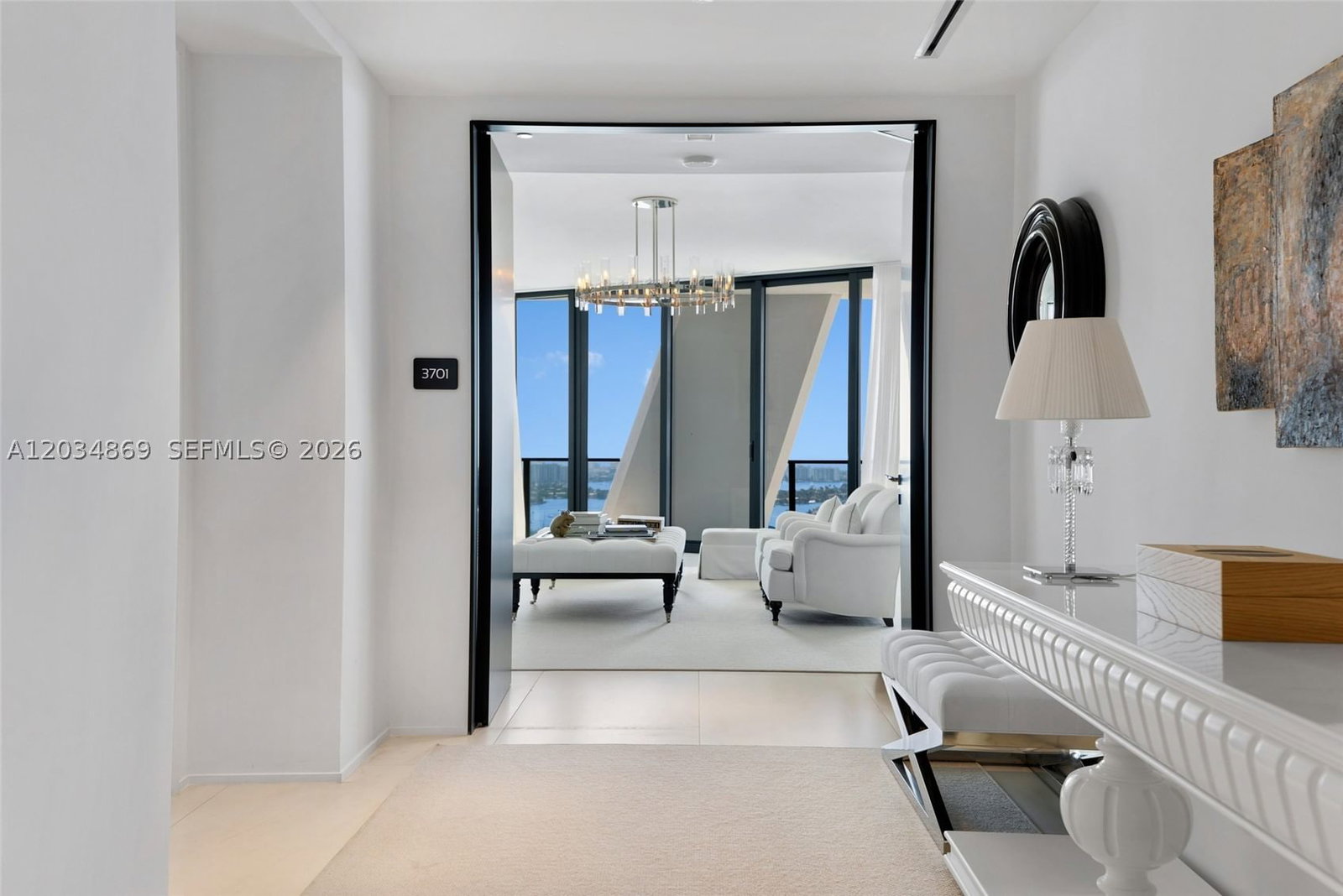 Real estate property located at 1000 Biscayne Blvd #3701, Miami-dade, One Thousand Museum Condo, Miami, FL