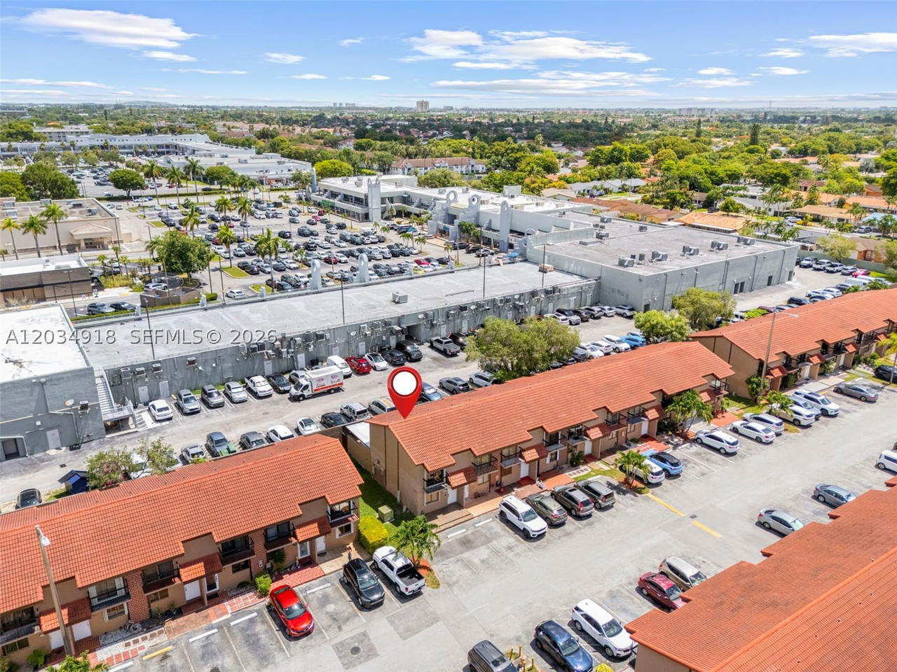 Real estate property located at 1805 107th Ave #2601, Miami-dade, Villas University Square, Miami, FL