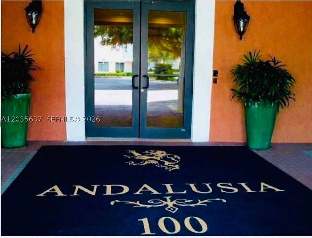 Real estate property located at 100 Andalusia Ave #402, Miami-dade, Andalusia Condo Residence, Coral Gables, FL