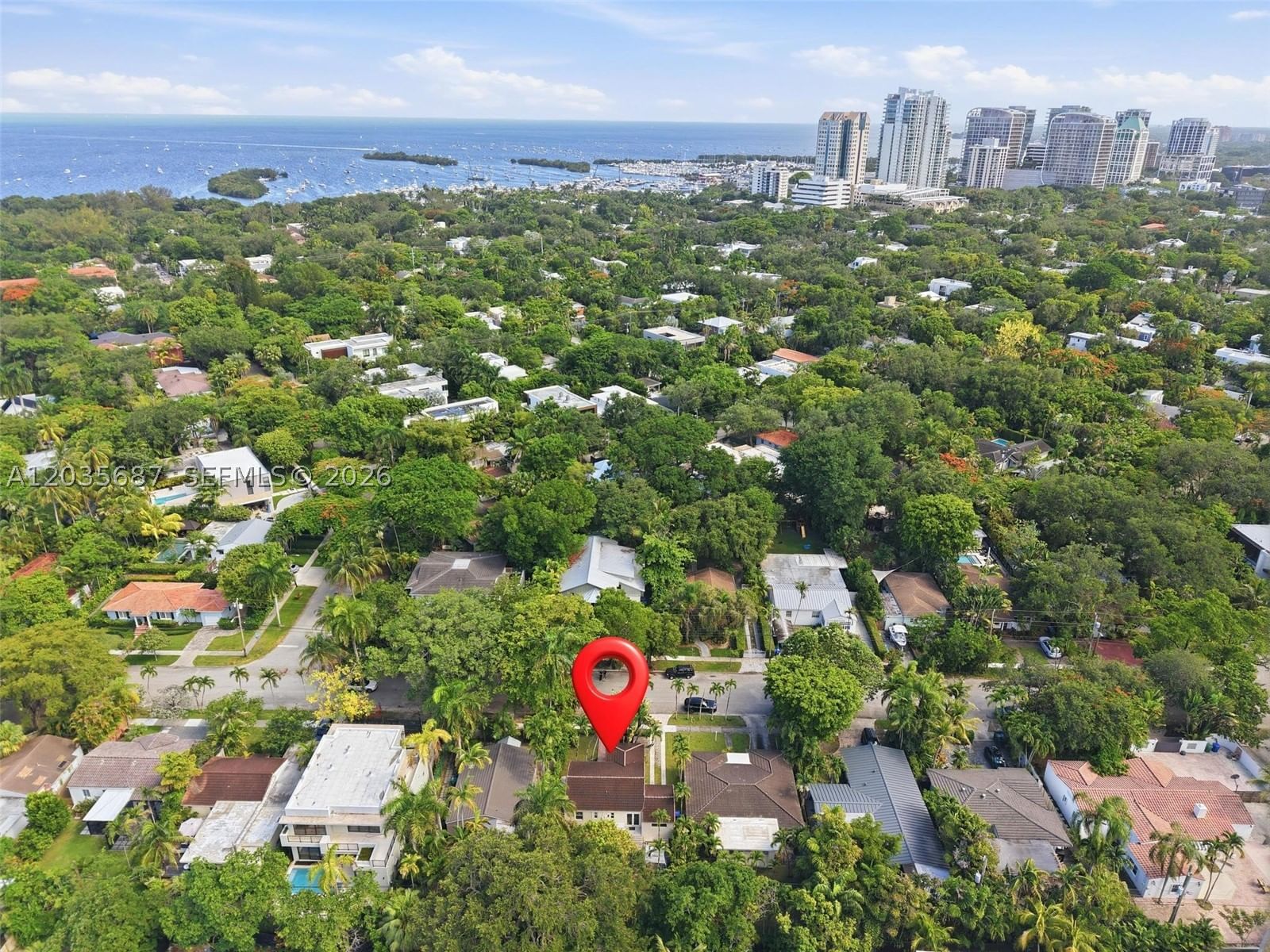 Real estate property located at 2355 Overbrook St, Miami-dade, Silver Bluff Est Sec C, Coconut Grove, FL