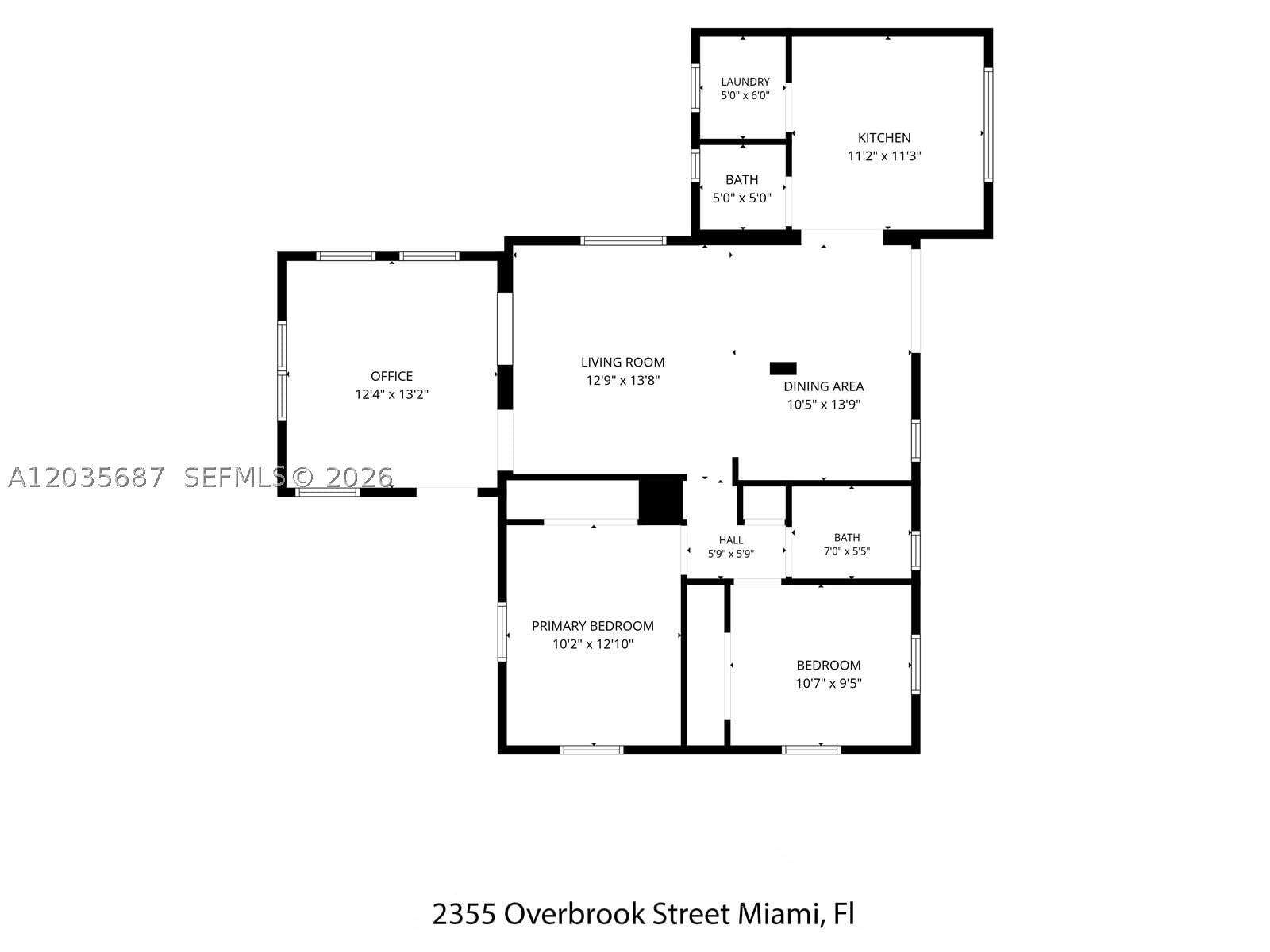 Real estate property located at 2355 Overbrook St, Miami-dade, Silver Bluff Est Sec C, Coconut Grove, FL