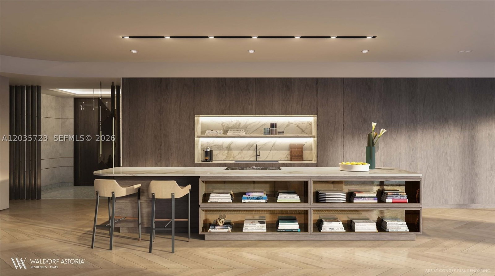 Real estate property located at 300 Biscayne Boulevard #8004, Miami-dade, Waldorf Astoria Res Miami, Miami, FL