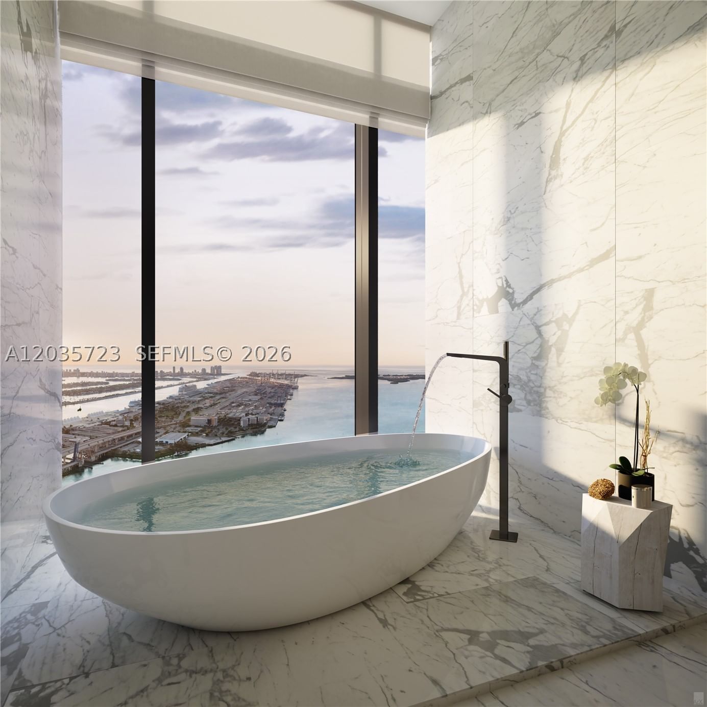 Real estate property located at 300 Biscayne Boulevard #8004, Miami-dade, Waldorf Astoria Res Miami, Miami, FL