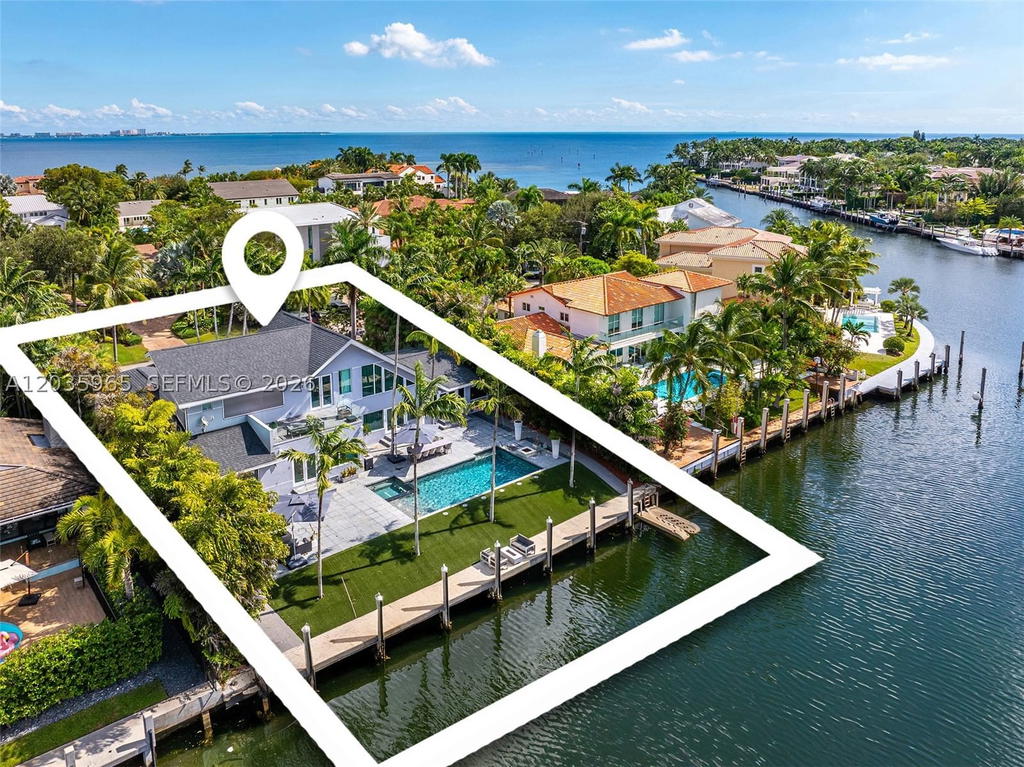 Real estate property located at 6944 Sunrise Ter, Miami-dade, Sunrise Harbour Rev Pl, Coral Gables, FL