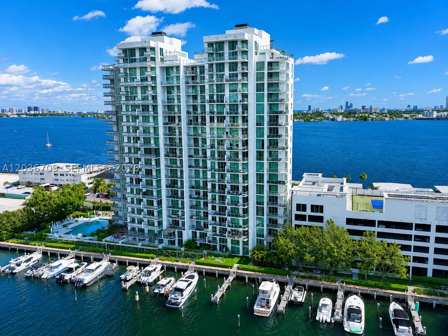 Real estate property located at 7930 East Dr #506, Miami-dade, Eloquence On The Bay Condo, North Bay Village, FL