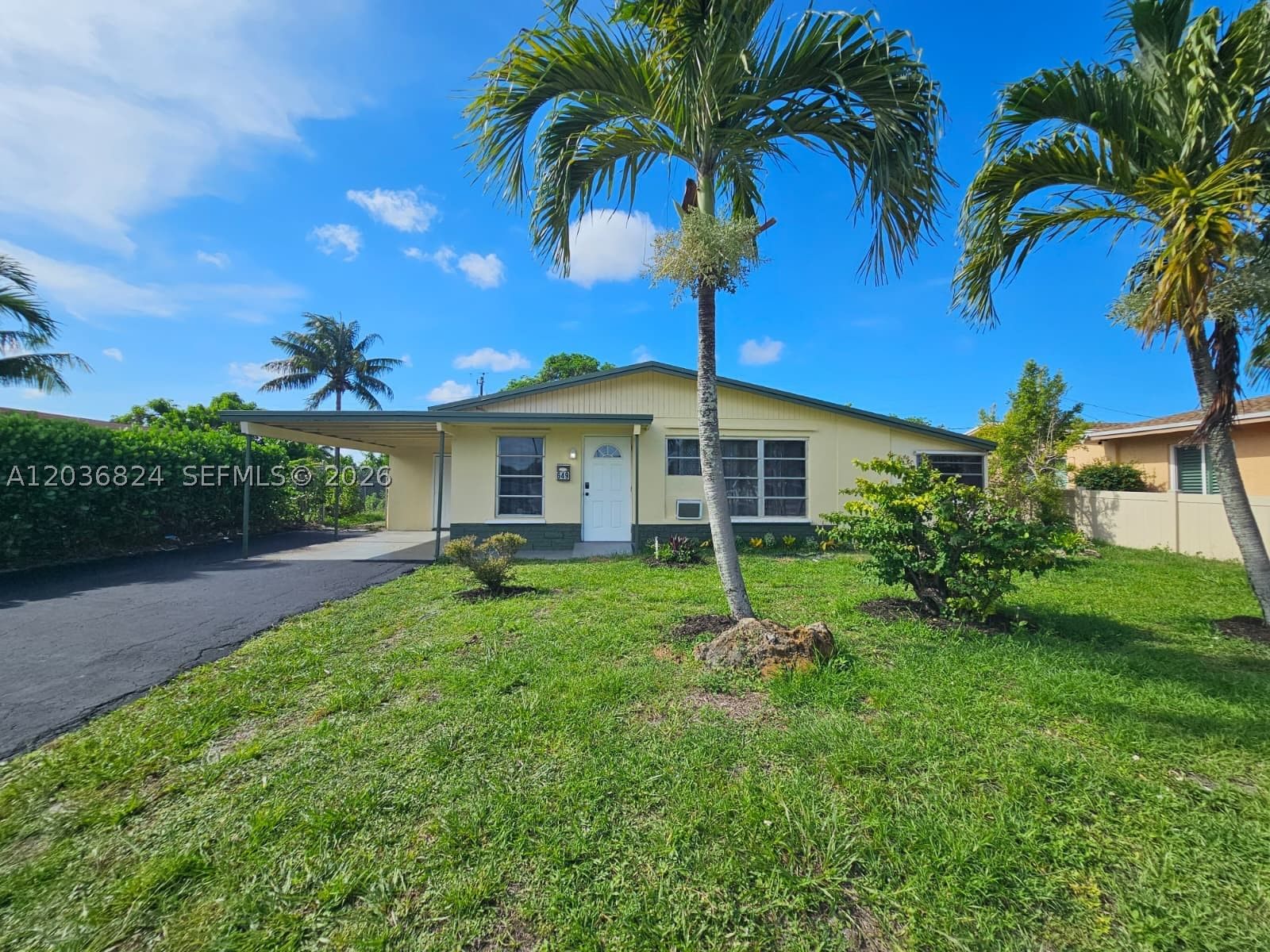 Real estate property located at 649 19th St, Broward, Liberty Park Estates Sec, Pompano Beach, FL