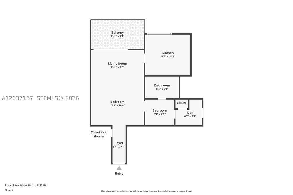Real estate property located at 3 Island Ave #14A, Miami-dade, Belle Isle, Miami Beach, FL