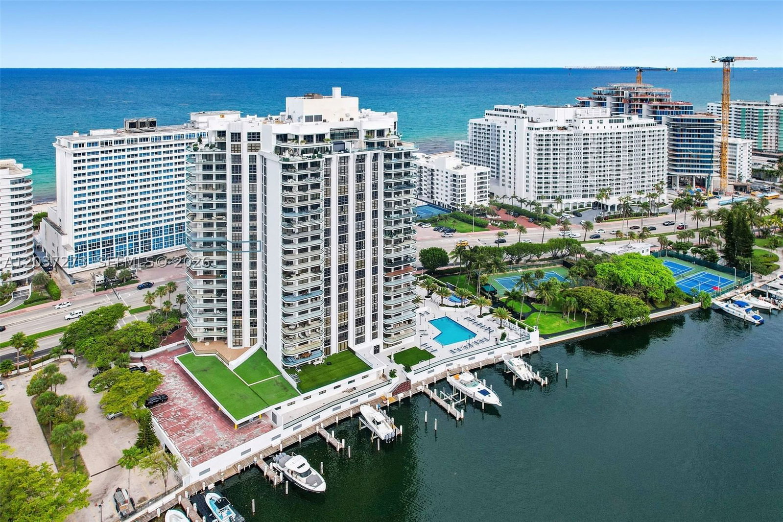 Real estate property located at 5500 Collins Ave #1401, Miami-dade, Towerhouse Condo, Miami Beach, FL