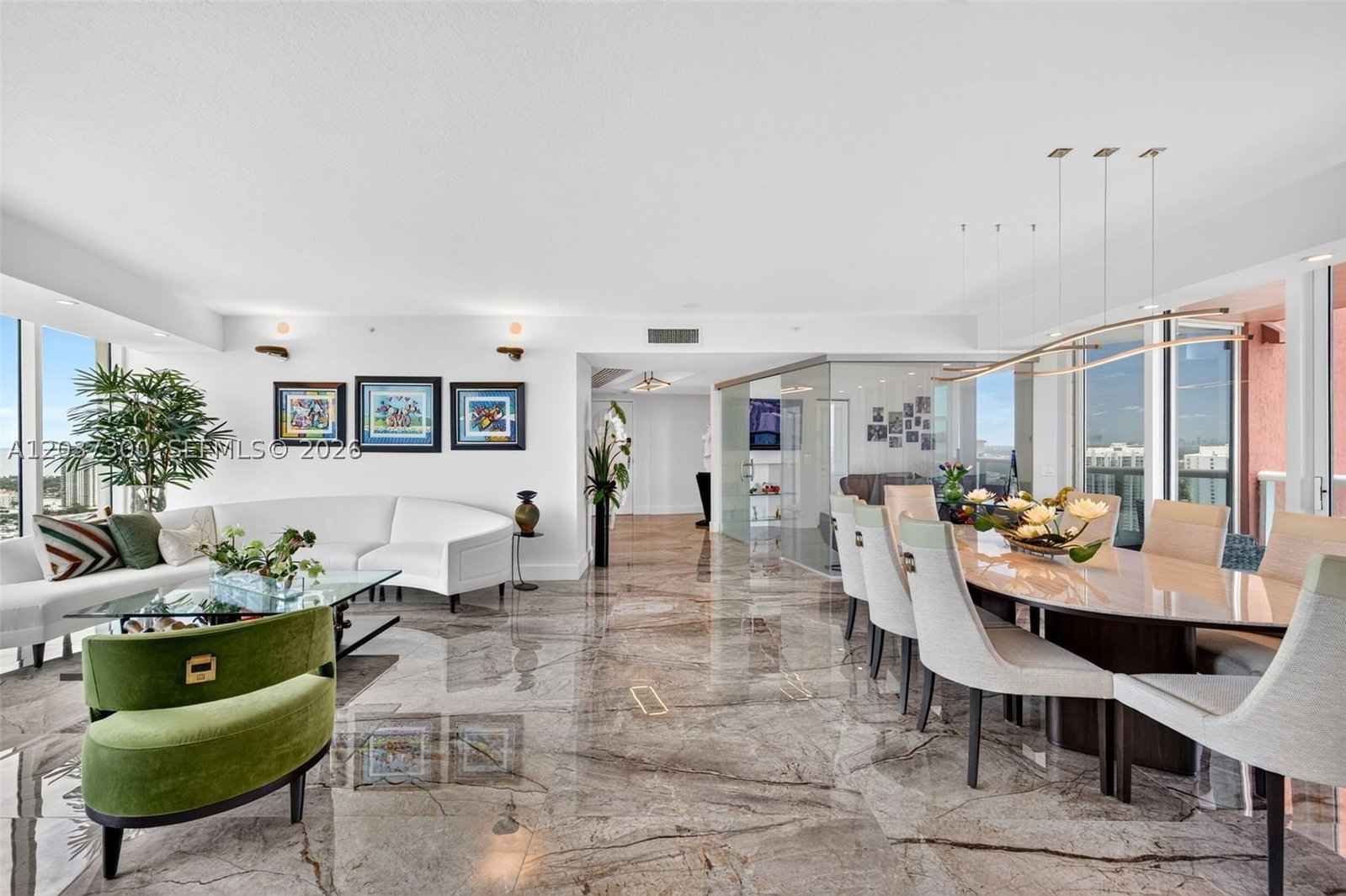 Real estate property located at 3370 Hidden Bay Dr #UPH3715, Miami-dade, 100 Hidden Bay Condo, Aventura, FL