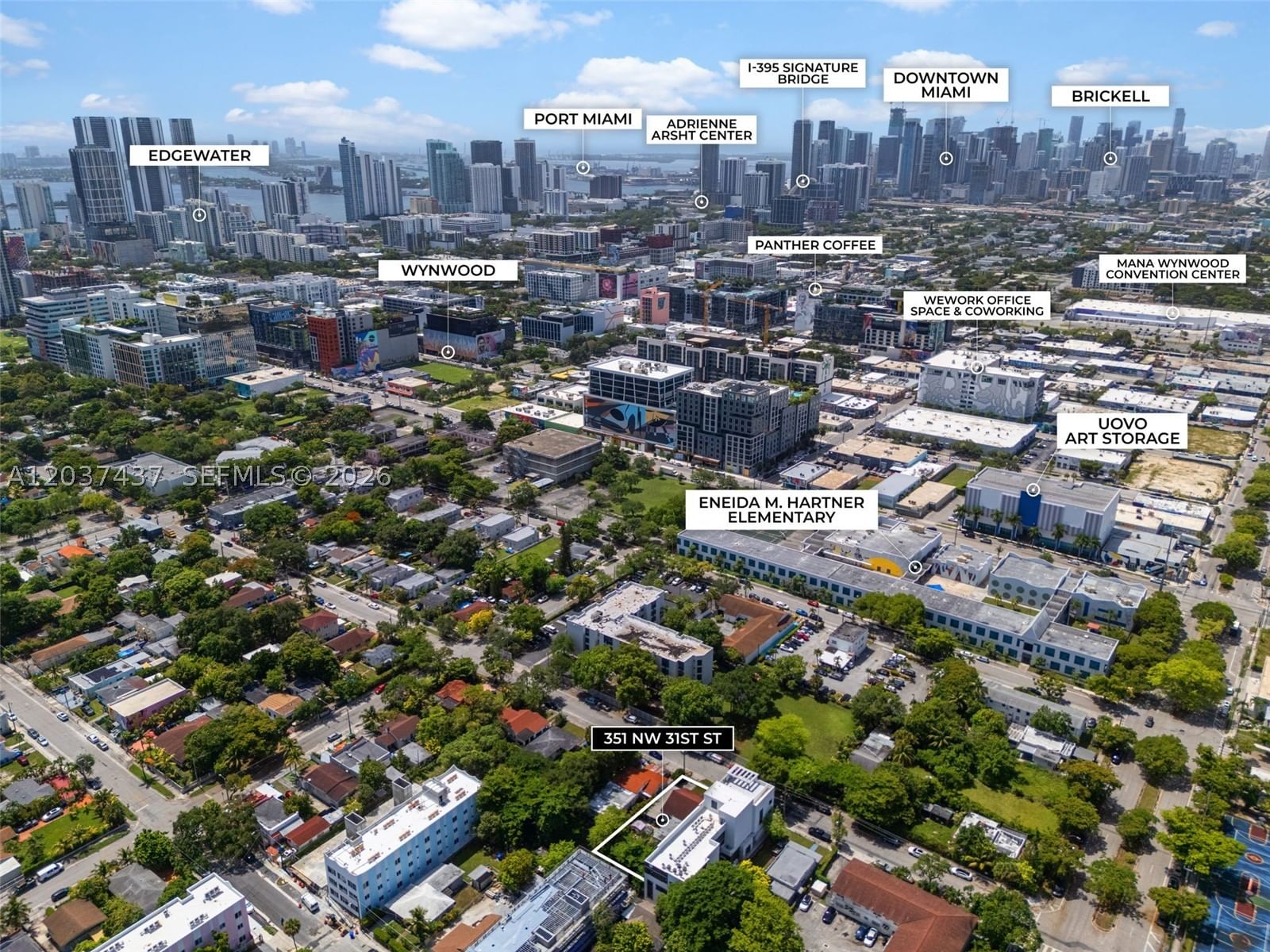 Real estate property located at 351 31st St, Miami-dade, Northern Blvd Track, Miami, FL