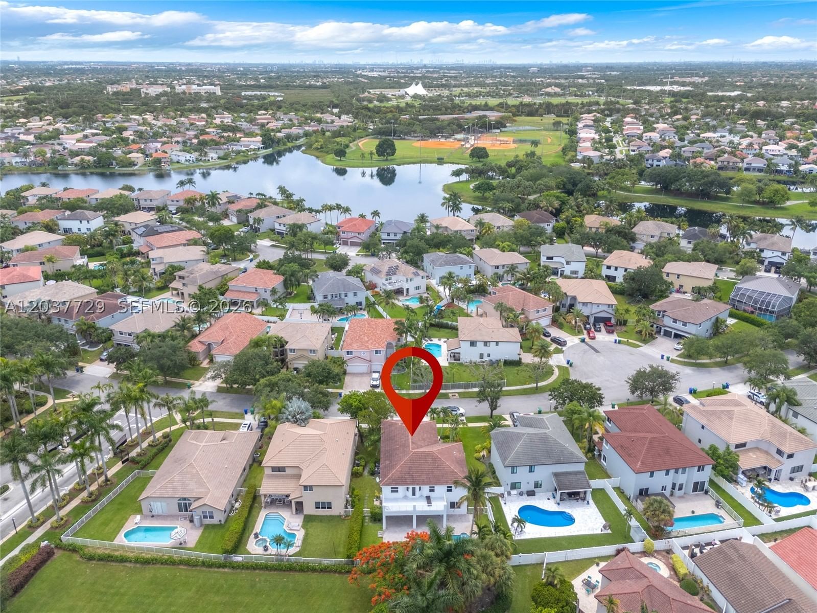 Real estate property located at 2128 176th Ter, Broward, Silver Lakes Phase Iii, Miramar, FL