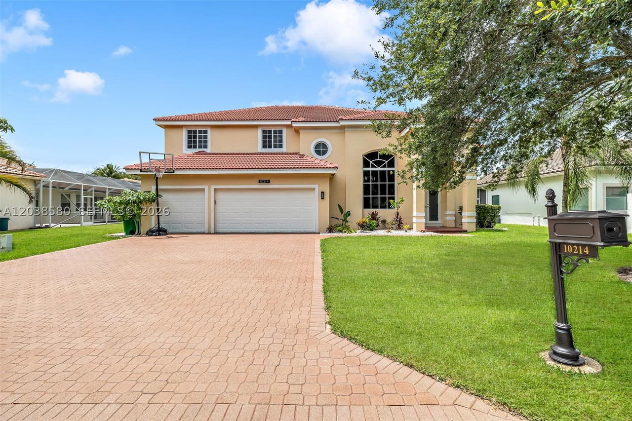 Real estate property located at 10214 54th Pl, Broward, Brookside North, Coral Springs, FL