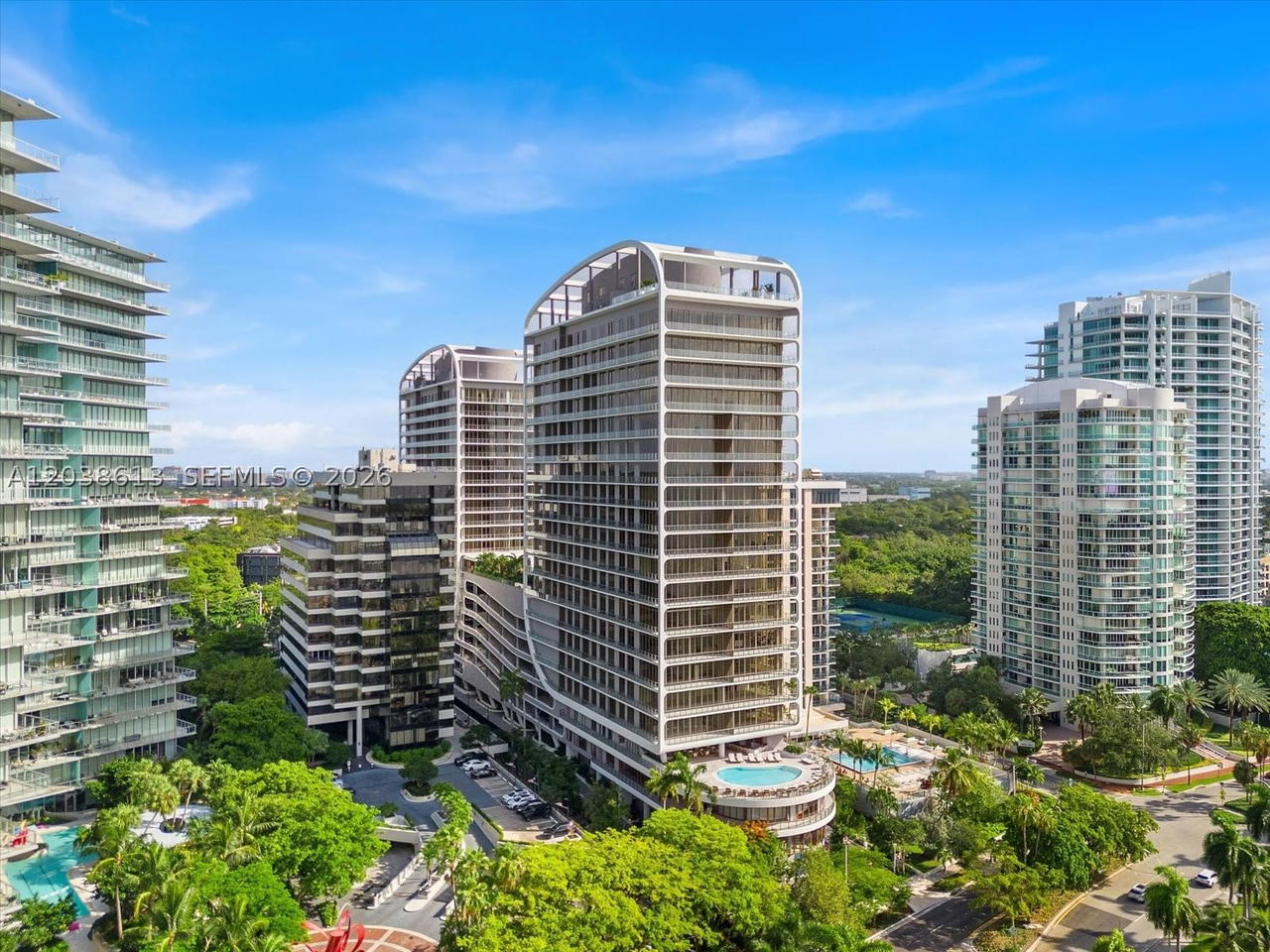 Real estate property located at 2655 Bayshore Dr #1606, Miami-dade, Mr. C Residences Bayshore, Miami, FL