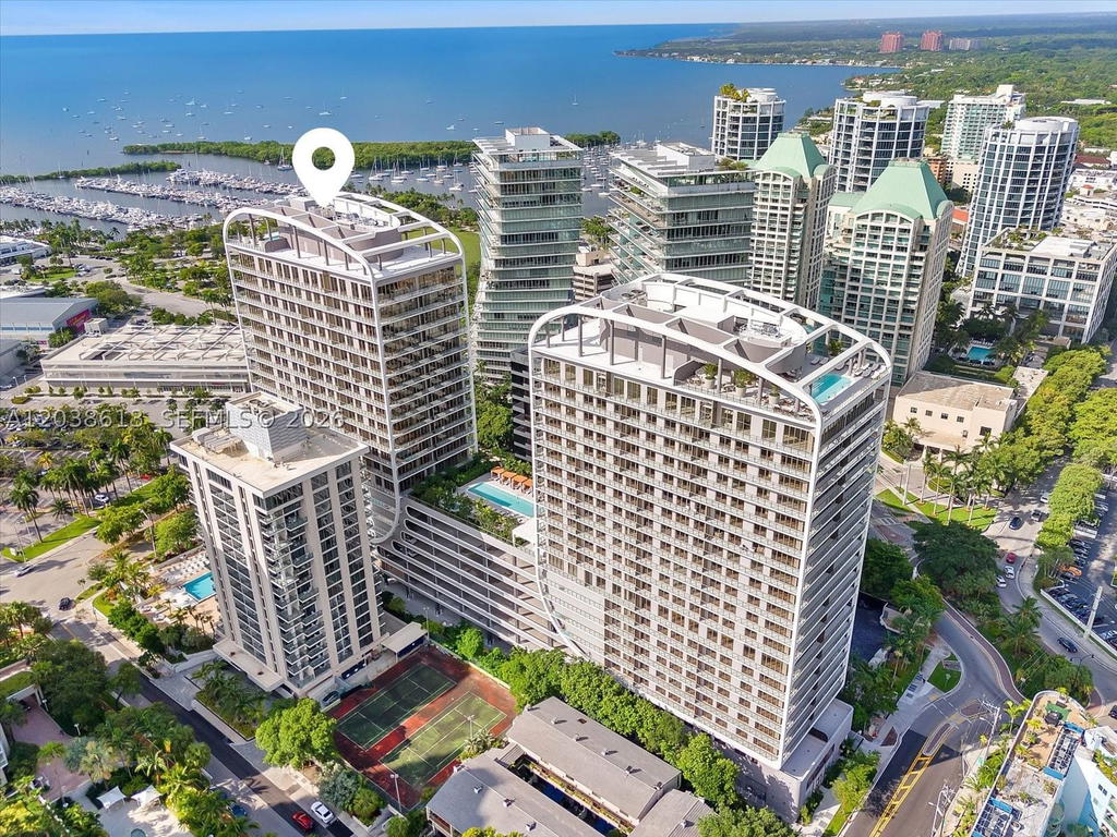 Real estate property located at 2655 Bayshore Dr #1606, Miami-dade, Mr. C Residences Bayshore, Miami, FL