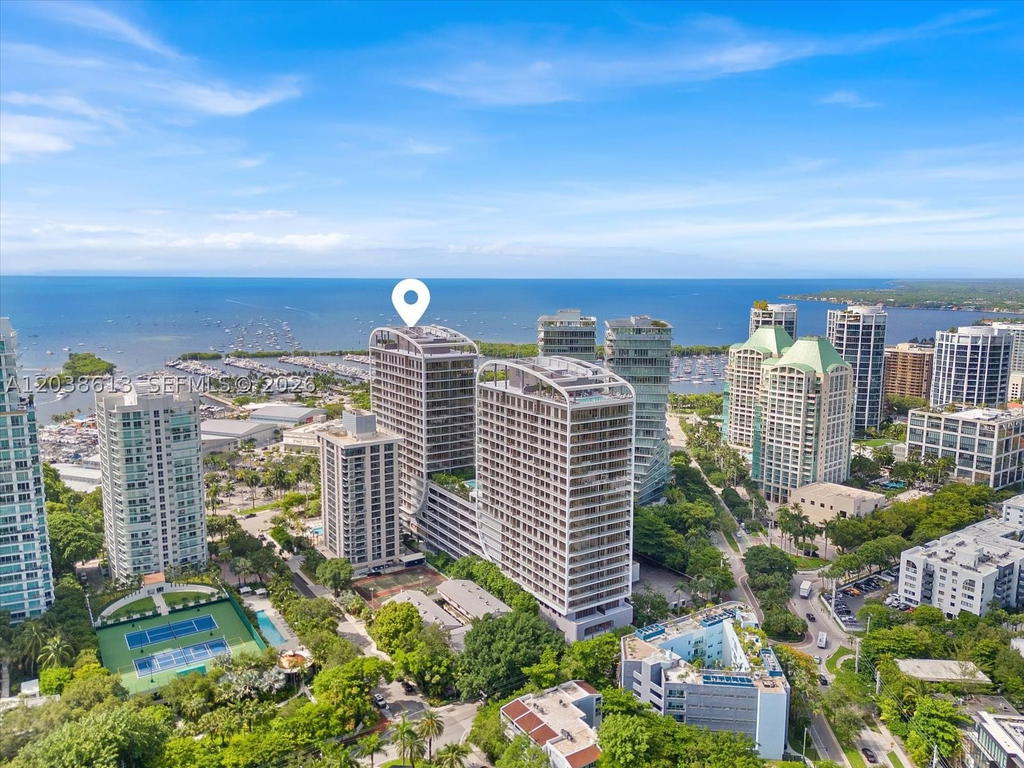 Real estate property located at 2655 Bayshore Dr #1606, Miami-dade, Mr. C Residences Bayshore, Miami, FL