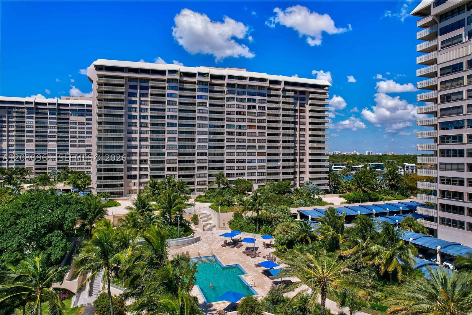 Real estate property located at 2 Grove Isle Dr B205, Miami-dade, Grove Isle Condo, Miami, FL
