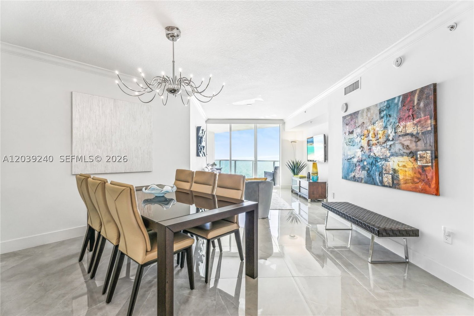 Real estate property located at 16699 Collins Ave+ONE SELF PARKING #4110, Miami-dade, La Perla Condo, Sunny Isles Beach, FL