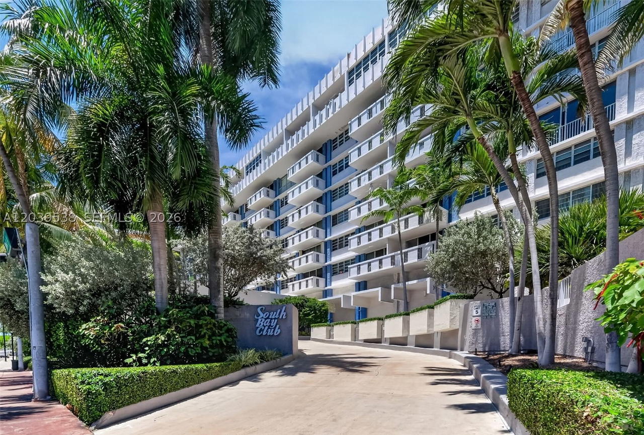 Real estate property located at 800 West Ave #533, Miami-dade, South Bay Club Condo, Miami Beach, FL