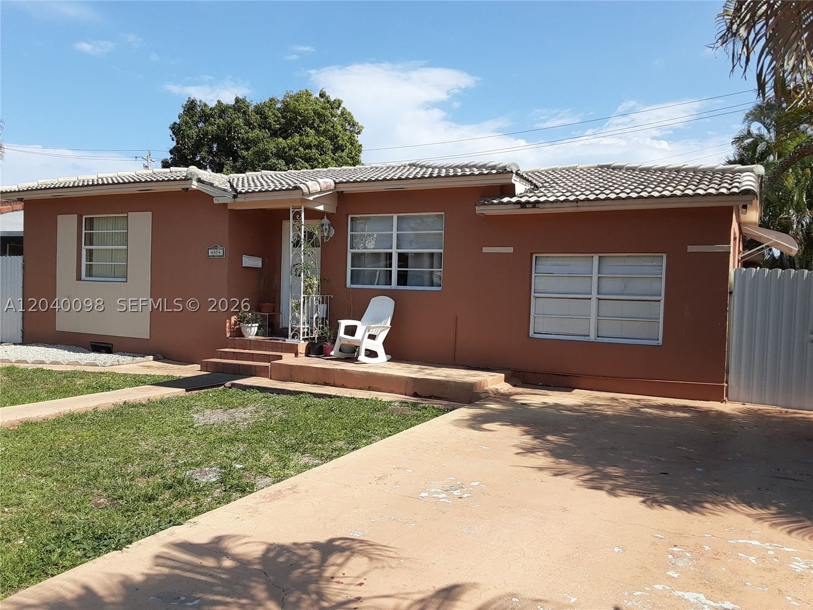 Real estate property located at 4074 4th St, Miami-dade, Durham Terrace, Miami, FL