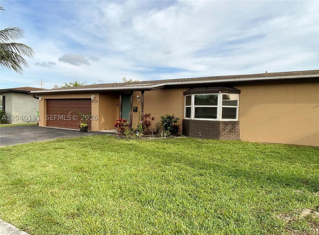 Real estate property located at 8330 20th Ct, Broward, Sunrise Golf Village Sec, Sunrise, FL