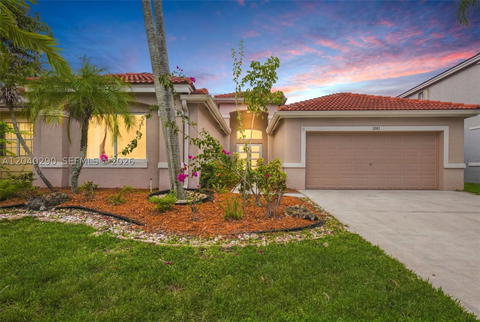 Real estate property located at 1081 Allamanda Way, Broward, Sector 2-parcels 9 & 10, Weston, FL