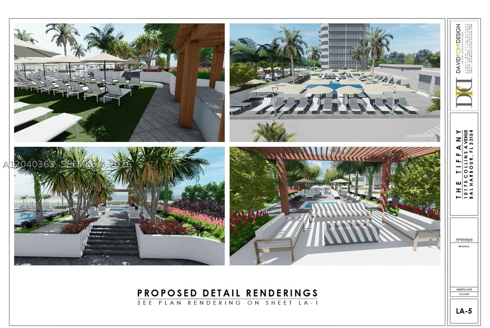 Real estate property located at 10175 Collins Ave #103, Miami-dade, The Tiffany Of Bal Harbour, Bal Harbour, FL