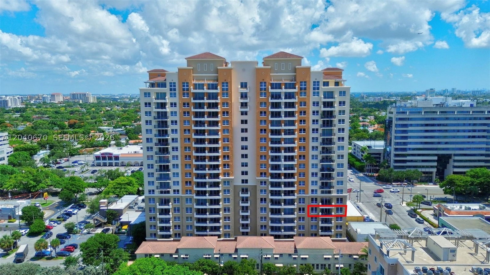Real estate property located at 3232 22nd Ter #601, Miami-dade, Gables Marquis Condo, Miami, FL