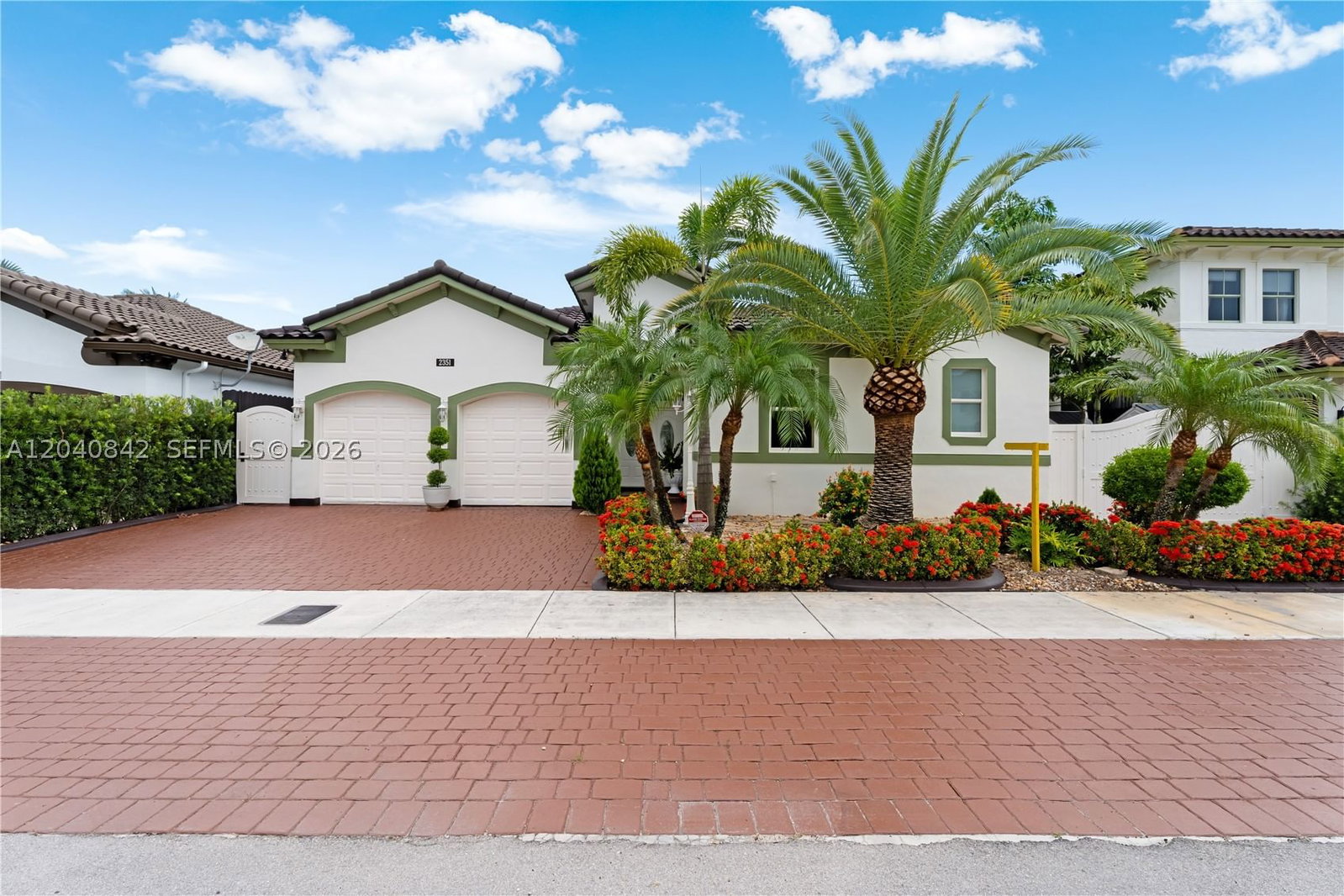 Real estate property located at 2351 145th Ave, Miami-dade, Mansions At Sion First Ad, Miami, FL