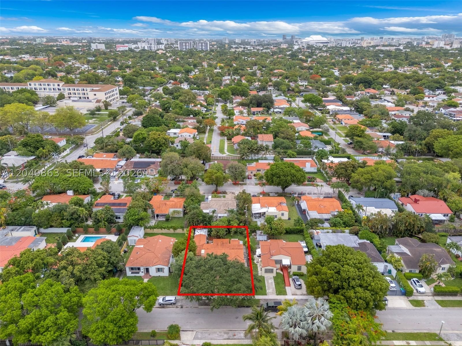 Real estate property located at 1851 21st Ter, Miami-dade, Shenandoah Manor Sec B, Miami, FL
