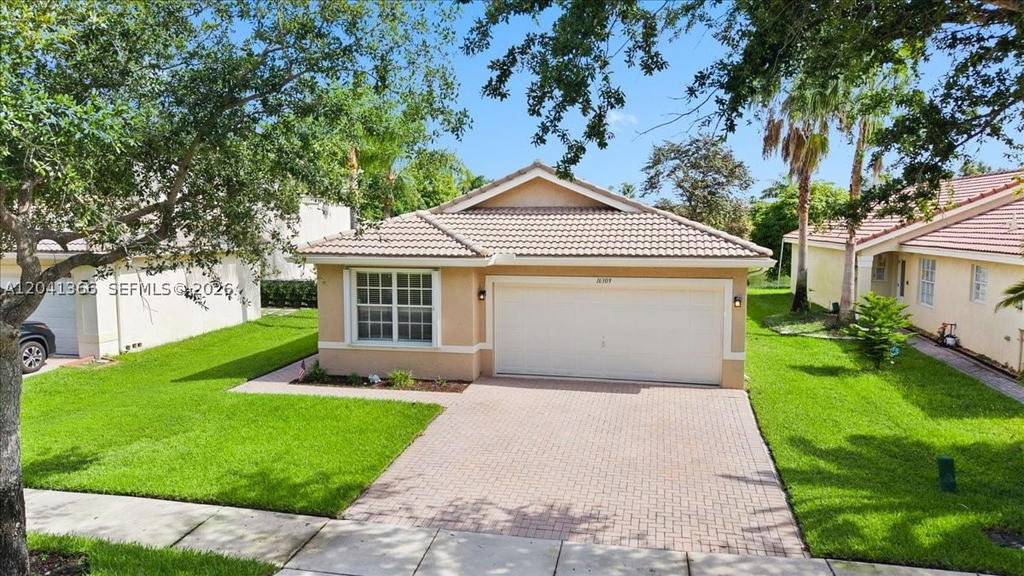 Real estate property located at 16309 27th St, Broward, North 29 Assoc, Miramar, FL