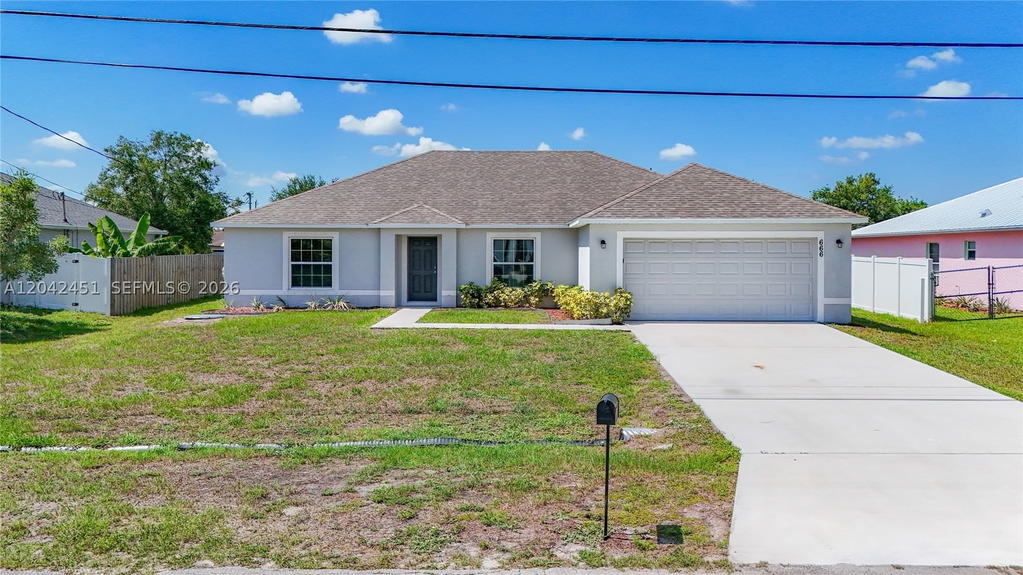 Real estate property located at 666 Jeanne Ave, St Lucie, Port St Lucie Section 33, Port St Lucie, FL