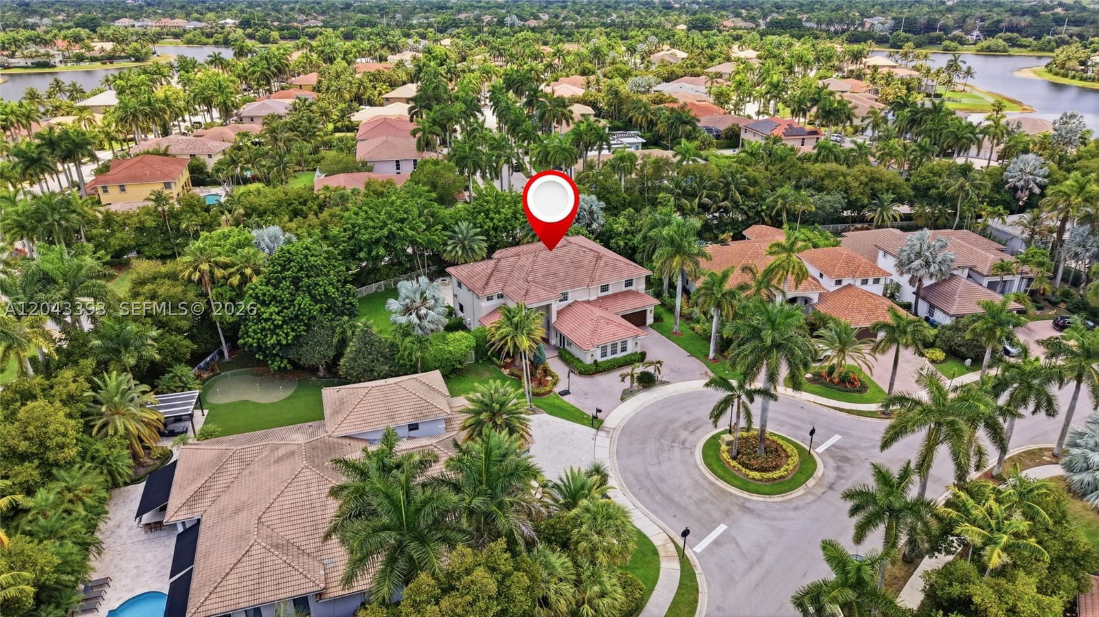 Real estate property located at 1585 Victoria Isle Way, Broward, Weston Hills, Weston, FL