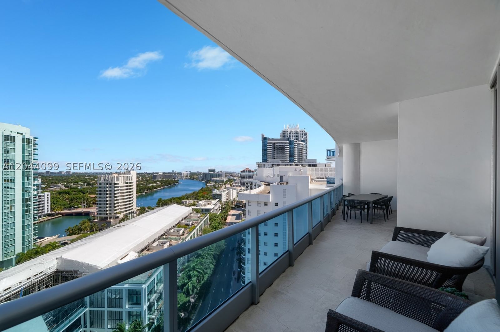 Real estate property located at 5959 Collins Ave #1804/1805, Miami-dade, The Residences At The Bat, Miami Beach, FL