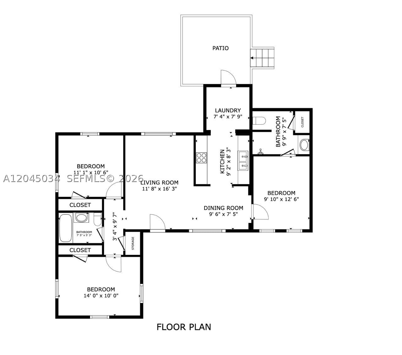 Real estate property located at 1246 Fisherman St, Miami-dade, Plat No 1 Opa Locka, Opa Locka, FL