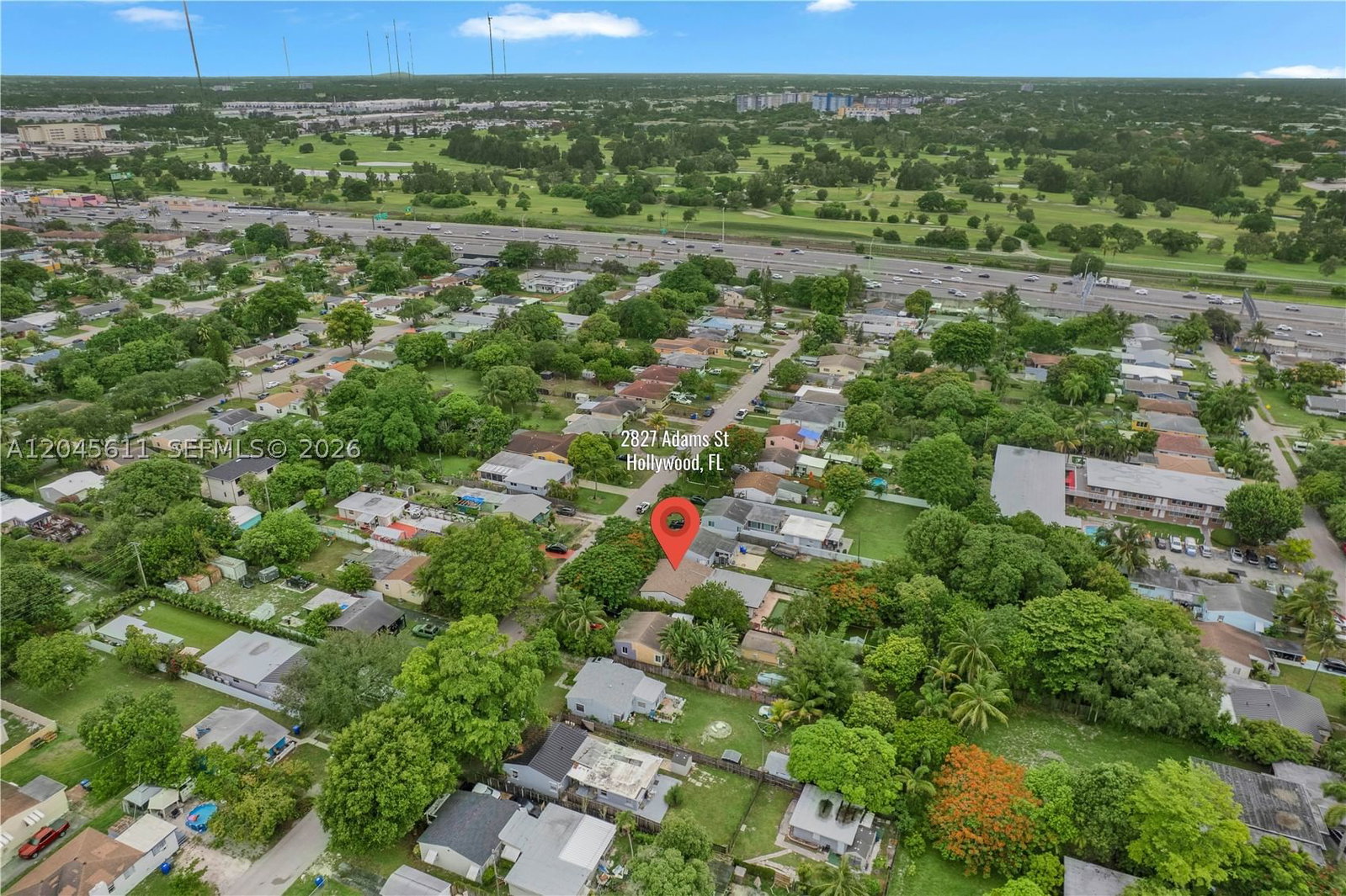 Real estate property located at 2827 Adams St, Broward, Hollywood Little Ranches, Hollywood, FL