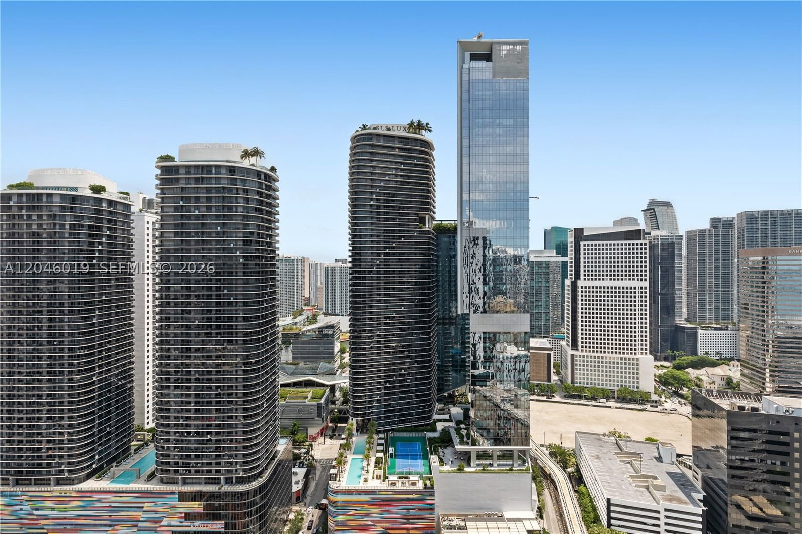 Real estate property located at 1000 Brickell Plz #4015, Miami-dade, Brickell Flatiron Condo, Miami, FL