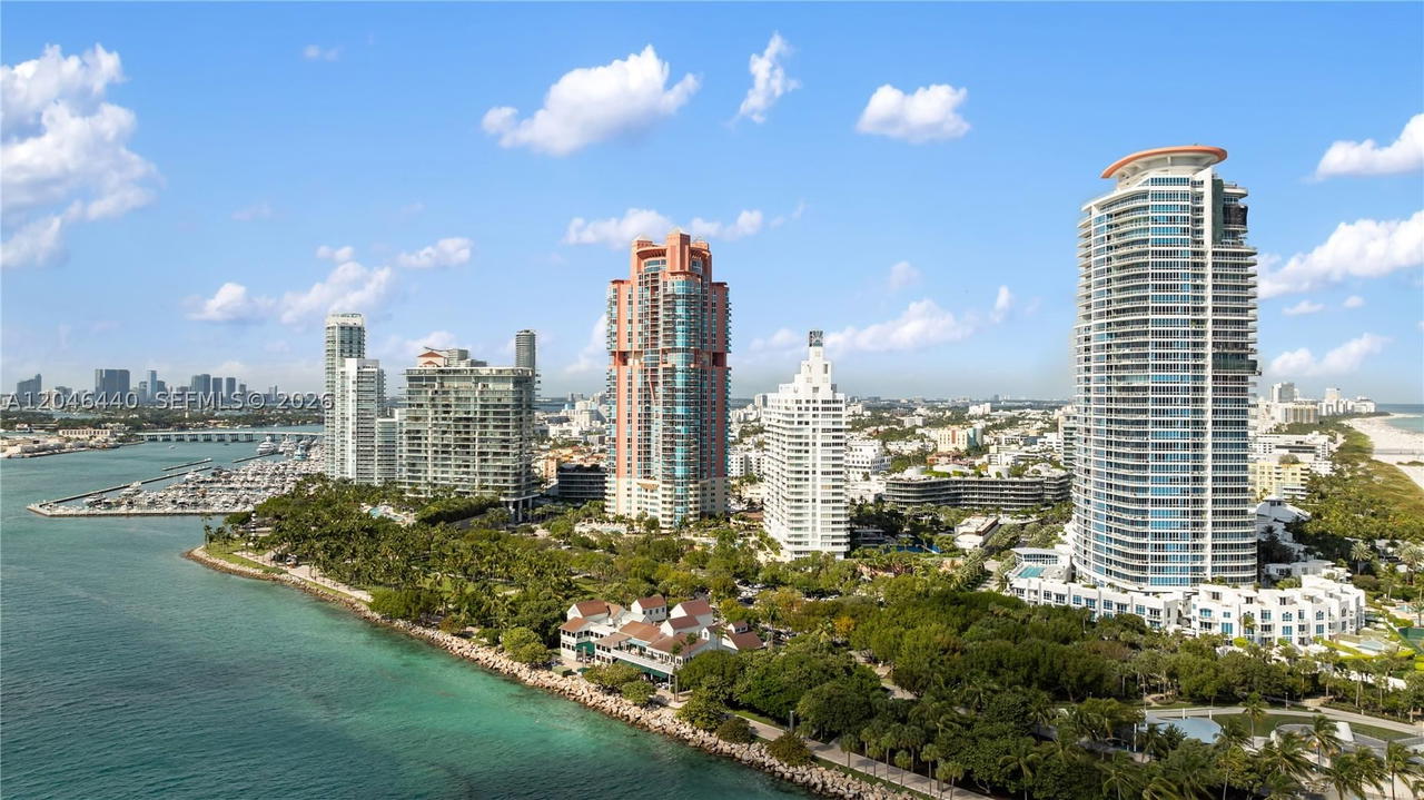 Real estate property located at 300 Pointe Dr #907, Miami-dade, Portofino Tower Condo, Miami Beach, FL