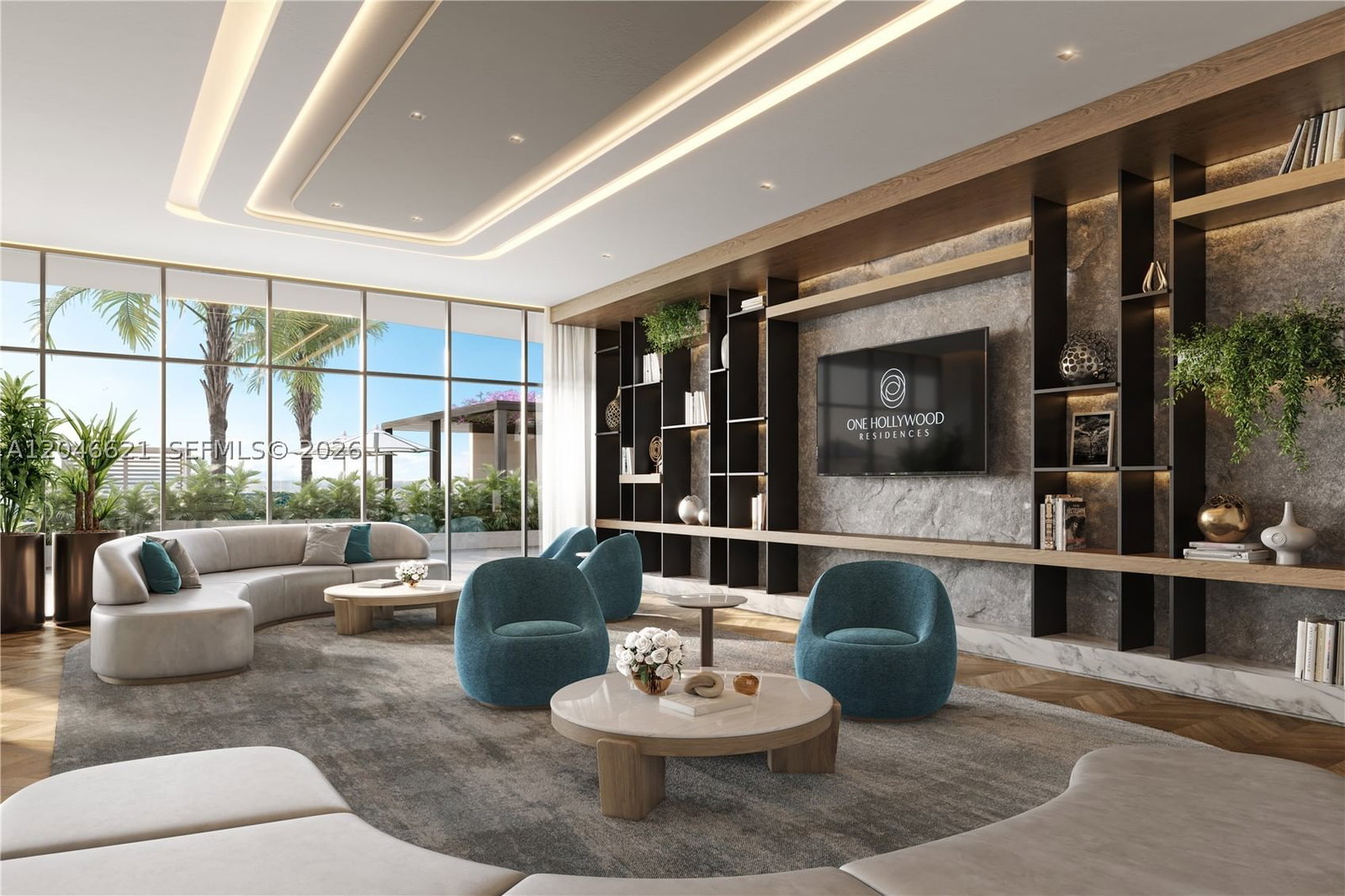 Real estate property located at 1817 Taylor #1110, Broward, One Hollywood Residences, Hollywood, FL