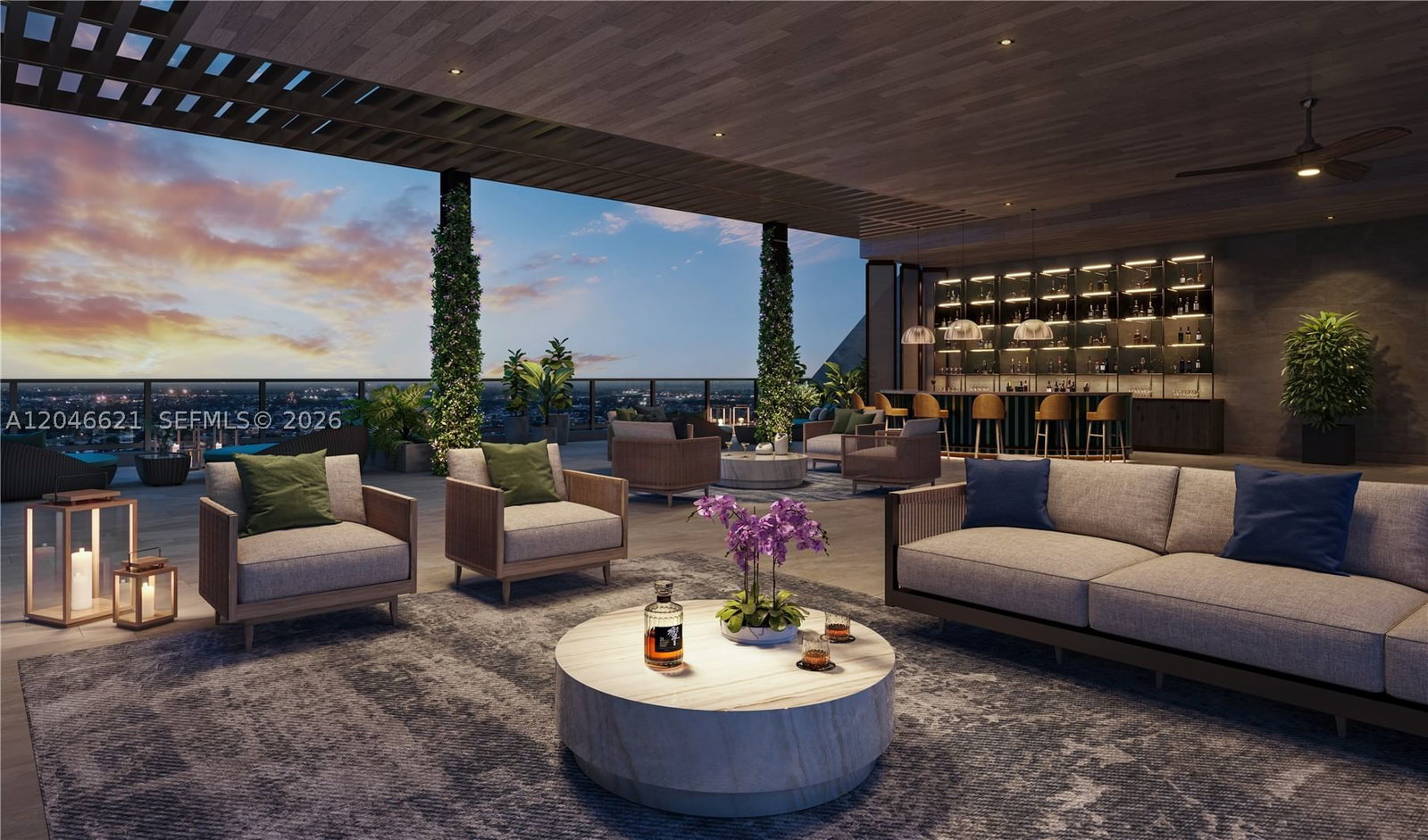 Real estate property located at 1817 Taylor #1110, Broward, One Hollywood Residences, Hollywood, FL