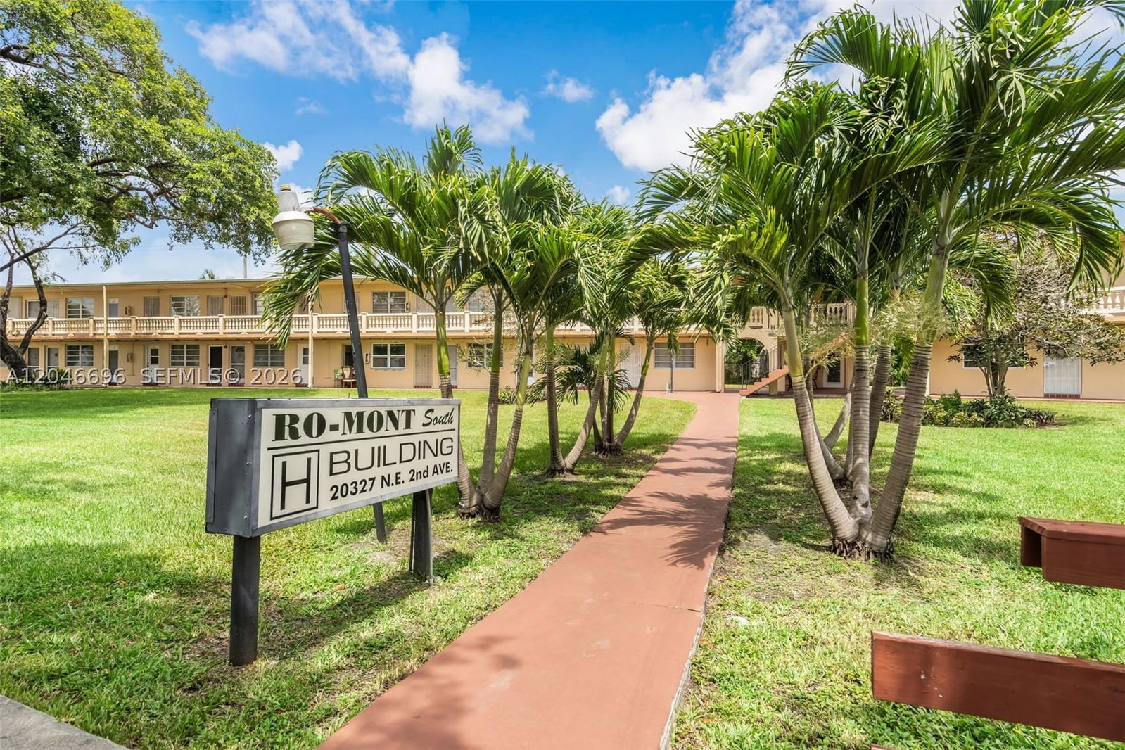 Real estate property located at 20327 2nd Ave #26, Miami-dade, Ro-mont South Condo H, Miami, FL