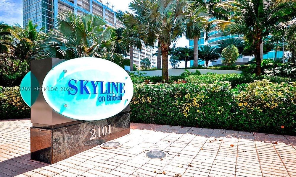 Real estate property located at 2101 Brickell Ave #1501, Miami-dade, Skyline On Brickell Condo, Miami, FL