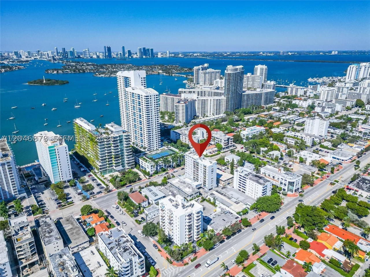 Real estate property located at 1345 West Ave #202, Miami-dade, Golden West Condo, Miami Beach, FL