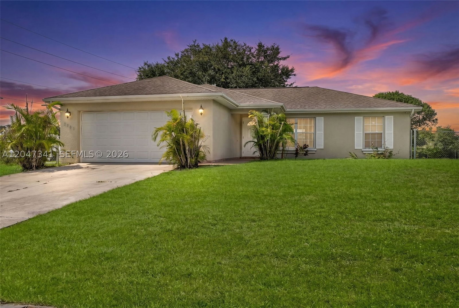 Real estate property located at 2501 57th Street West, Lee, Lehigh Acres Unit 10, Lehigh Acres, FL