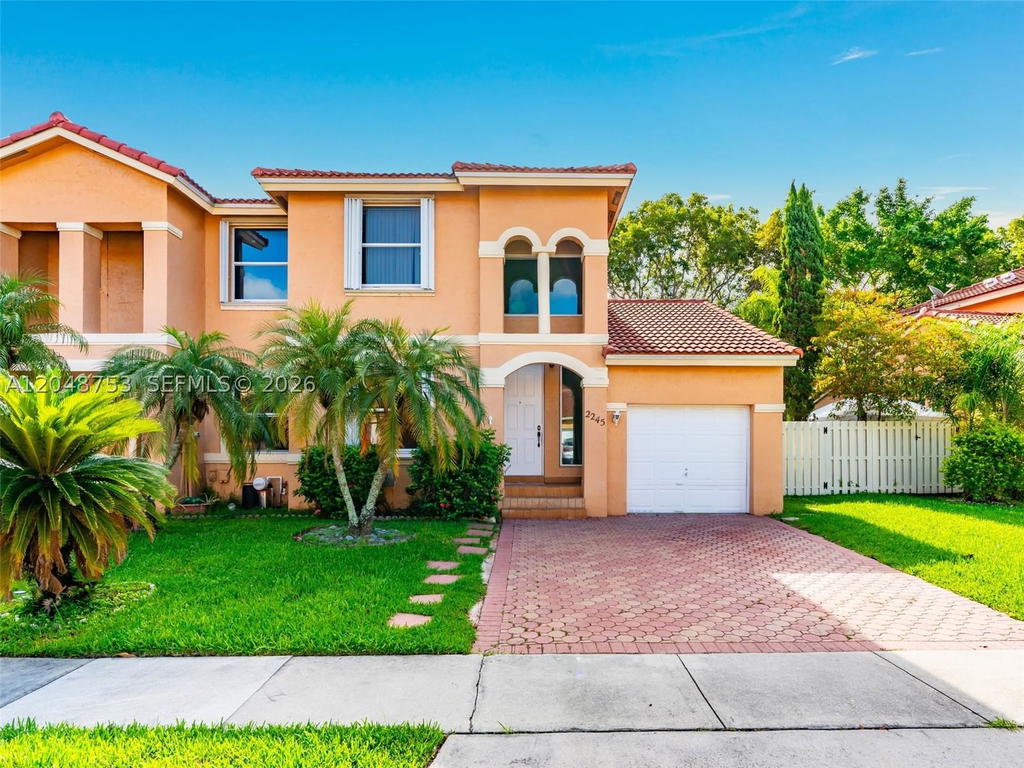 Real estate property located at 2245 160th Ter, Broward, Antigua At Spring Valley, Pembroke Pines, FL
