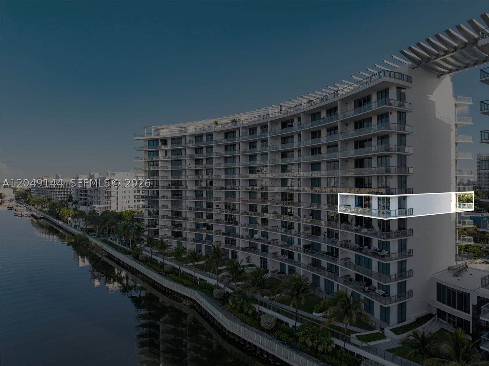 Real estate property located at 3250 188th St #608, Miami-dade, Echo Condo, Aventura, FL