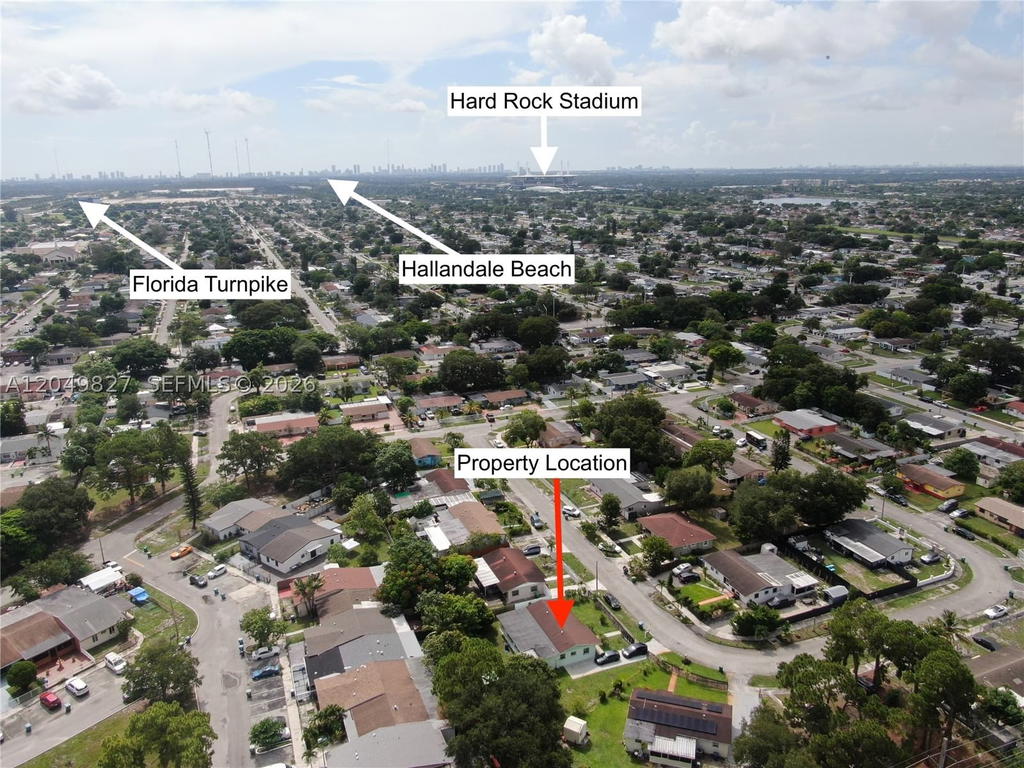 Real estate property located at 3851 210th Ter, Miami-dade, Vista Verde Sec 2, Miami Gardens, FL