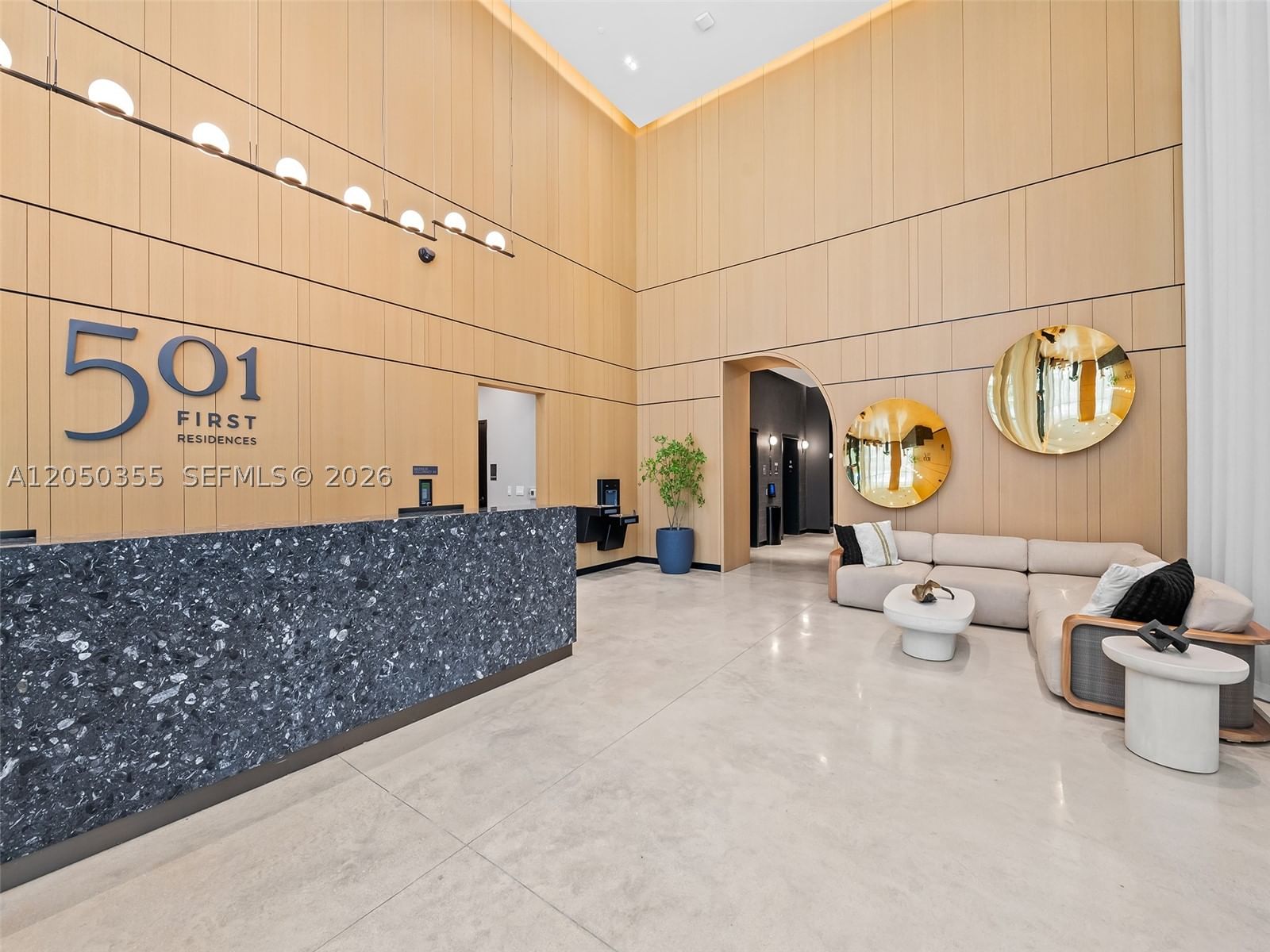Real estate property located at 121 5th St #3704, Miami-dade, 501 First Residences, Miami, FL